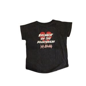 Graphic Tee - Def Leppard vintage short sleeve T-shirt